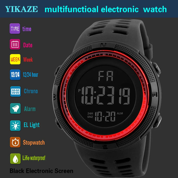Electronic Watch For Mens Military Sports