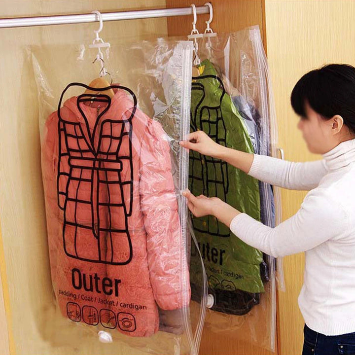 Transparent Vacuum Bag Storage