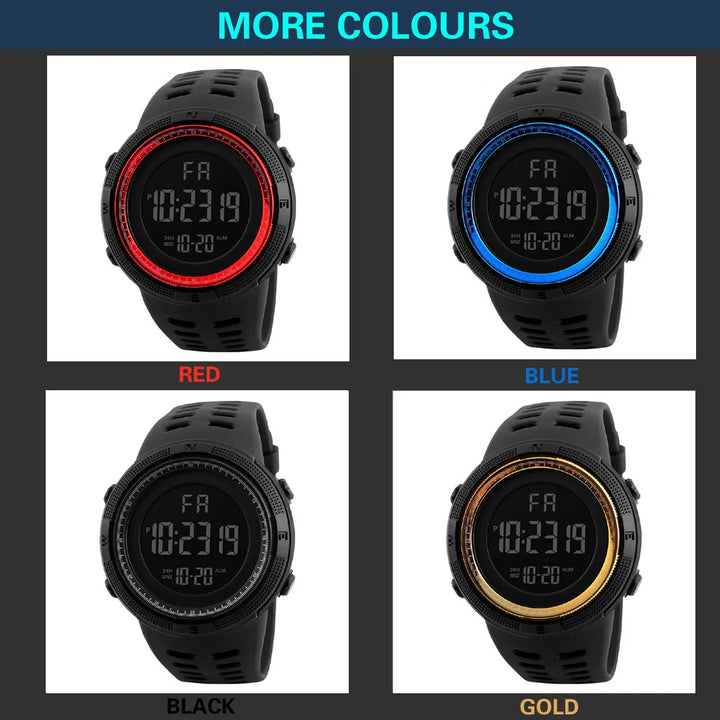 Electronic Watch For Mens Military Sports