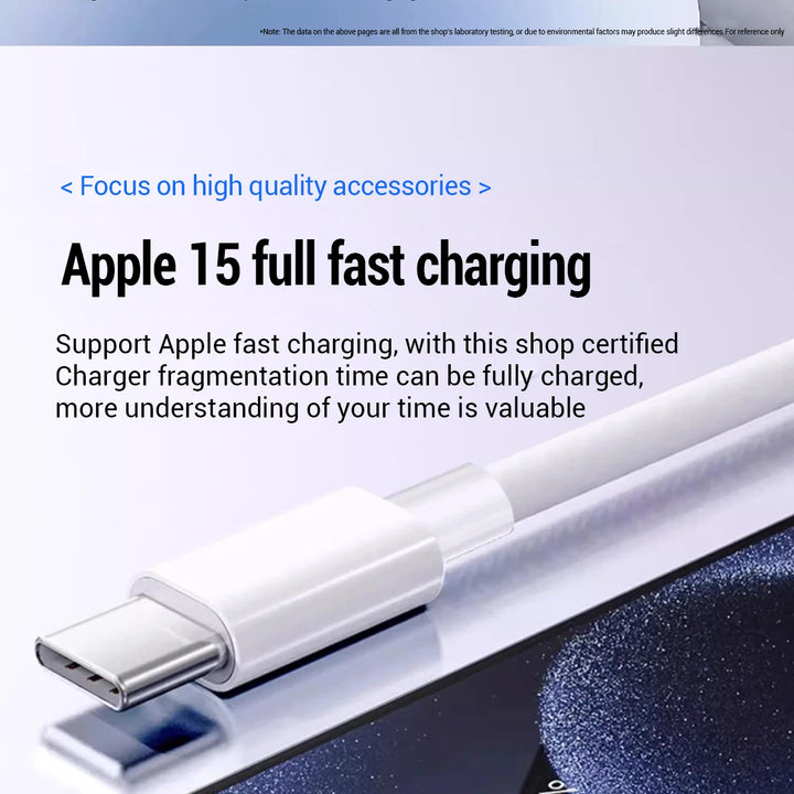 100W Fast Charging Cable For Apple iPhone
